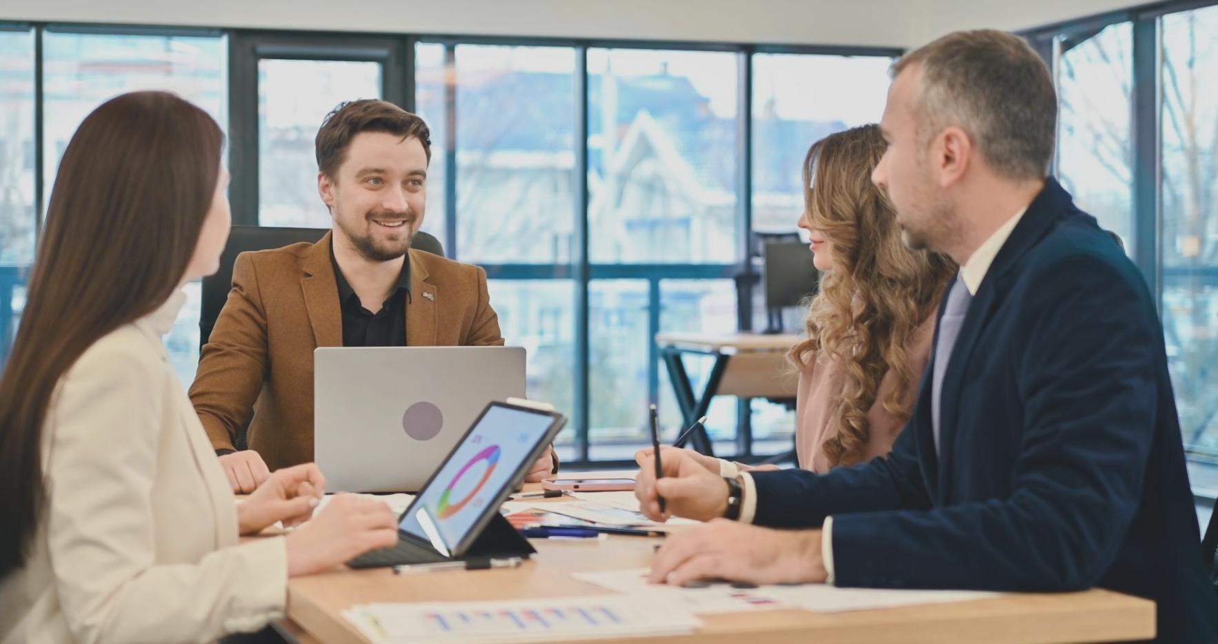 Session de conseil budgétaire avec étudiants internationaux